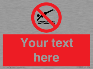 PV7694: Custom prohibition No diving