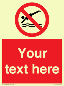 PV7694: Custom prohibition No diving