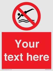 PV7694: Custom prohibition No diving