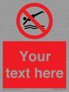 PV7694: Custom prohibition No diving