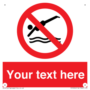 PV7694: Custom prohibition No diving