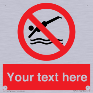 PV7694: Custom prohibition No diving