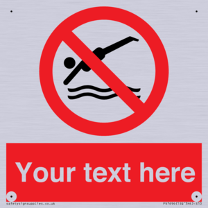 PV7694: Custom prohibition No diving