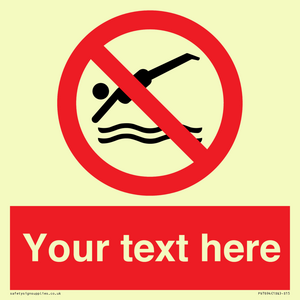 PV7694: Custom prohibition No diving