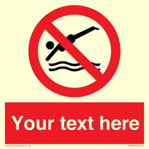 PV7694: Custom prohibition No diving
