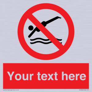 PV7694: Custom prohibition No diving