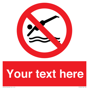 PV7694: Custom prohibition No diving