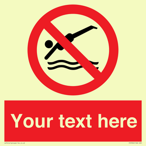 PV7694: Custom prohibition No diving