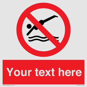 PV7694: Custom prohibition No diving