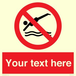 PV7694: Custom prohibition No diving