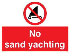 PV7711: No sand yachting