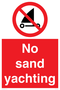 PV7711: No sand yachting