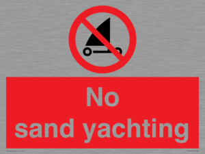 PV7711: No sand yachting