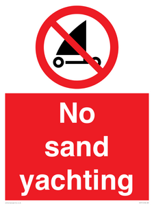 PV7711: No sand yachting
