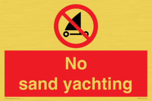 PV7711: No sand yachting
