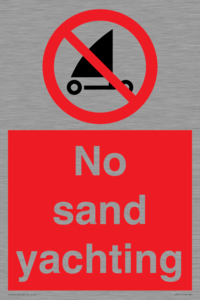 PV7711: No sand yachting