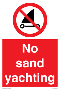 PV7711: No sand yachting