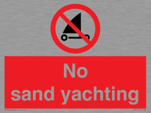 PV7711: No sand yachting