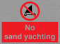 PV7711: No sand yachting
