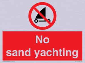 PV7711: No sand yachting