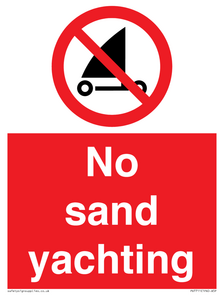 PV7711: No sand yachting