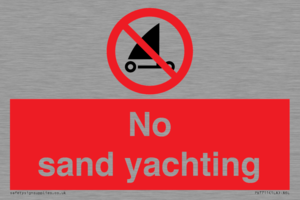 PV7711: No sand yachting