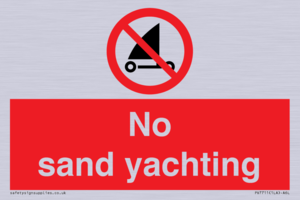 PV7711: No sand yachting