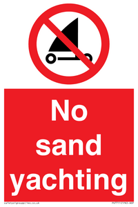 PV7711: No sand yachting