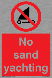 PV7711: No sand yachting