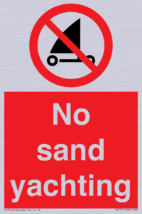 PV7711: No sand yachting