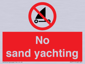 PV7711: No sand yachting