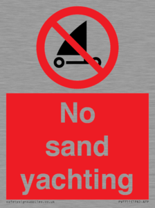 PV7711: No sand yachting