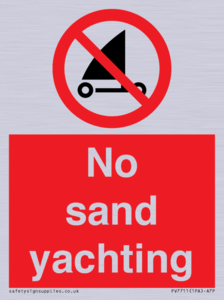 PV7711: No sand yachting
