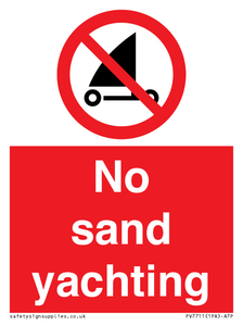 PV7711: No sand yachting