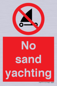 PV7711: No sand yachting