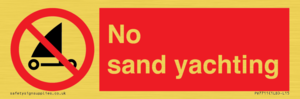 PV7711: No sand yachting