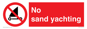 PV7711: No sand yachting