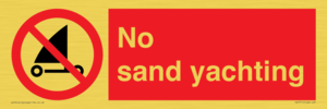 PV7711: No sand yachting