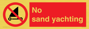 PV7711: No sand yachting