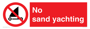 PV7711: No sand yachting