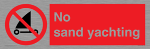 PV7711: No sand yachting
