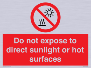 PV7712: Do not expose to direct sunlight or hot surfaces