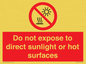 PV7712: Do not expose to direct sunlight or hot surfaces