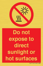 PV7712: Do not expose to direct sunlight or hot surfaces