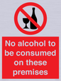 PV7718: No alcohol to be consumed on these premises