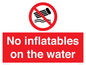 PV7720: No inflatables on the water