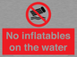 PV7720: No inflatables on the water