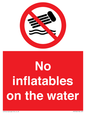 PV7720: No inflatables on the water