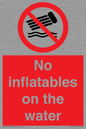 PV7720: No inflatables on the water