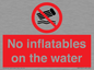 PV7720: No inflatables on the water